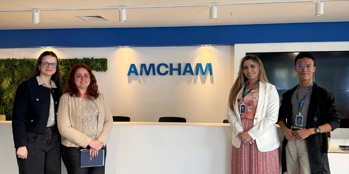 Reunião com a Amcham-Brasil durante Missão Nacional na cidade de São Paulo, Estado de São Paulo (Brasil)